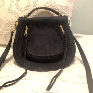 Rebecca Minkoff Blue Suede Crossbody